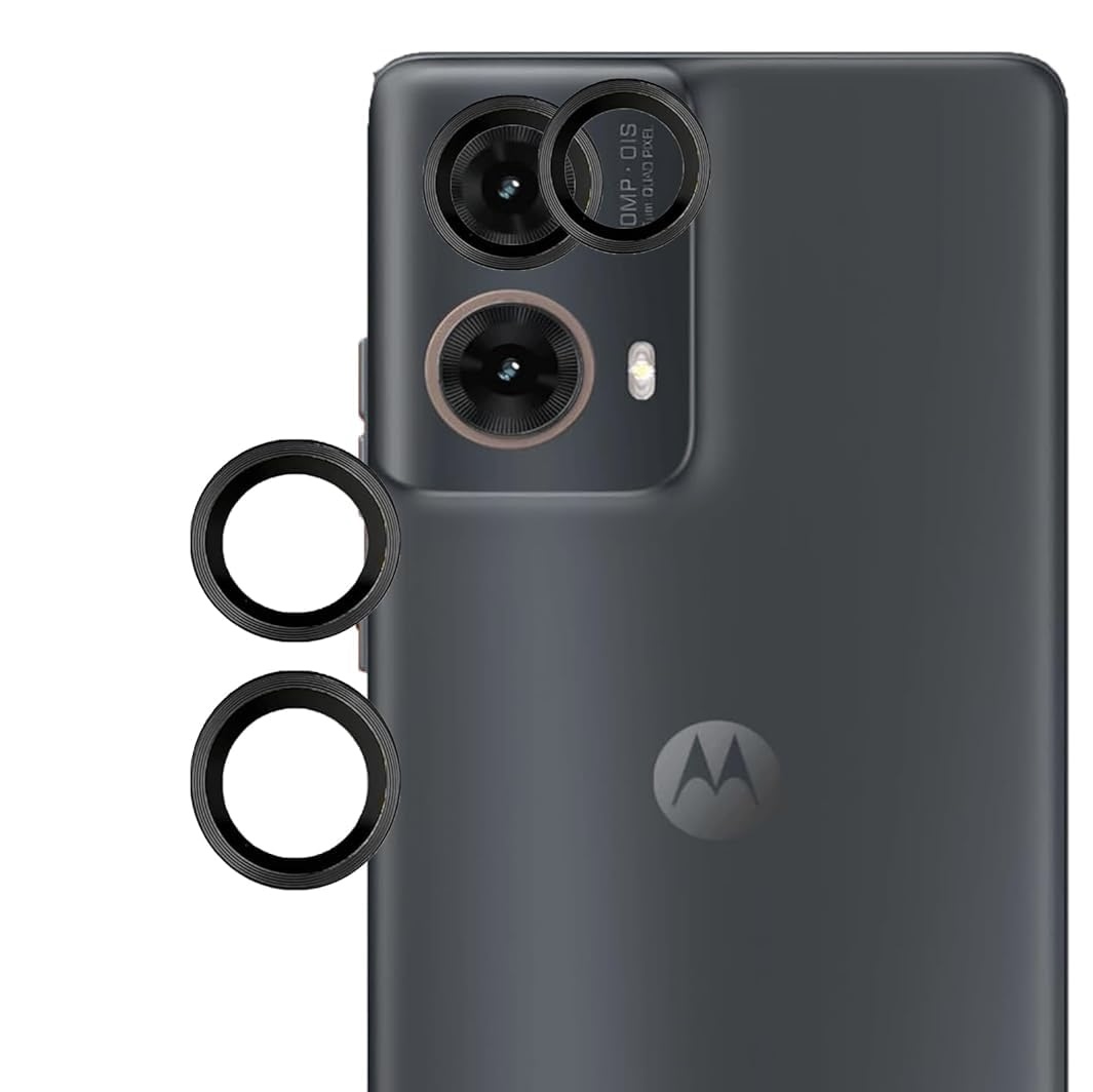 Motorola Edge 50 Fusion Metallic Ring Camera Protection Glass