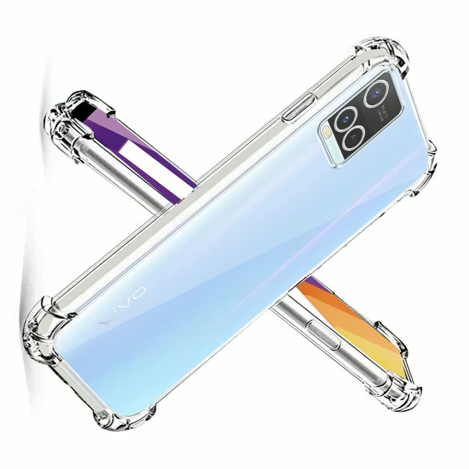 Vivo Y33s/Y33T Clear Tpu Bump Case
