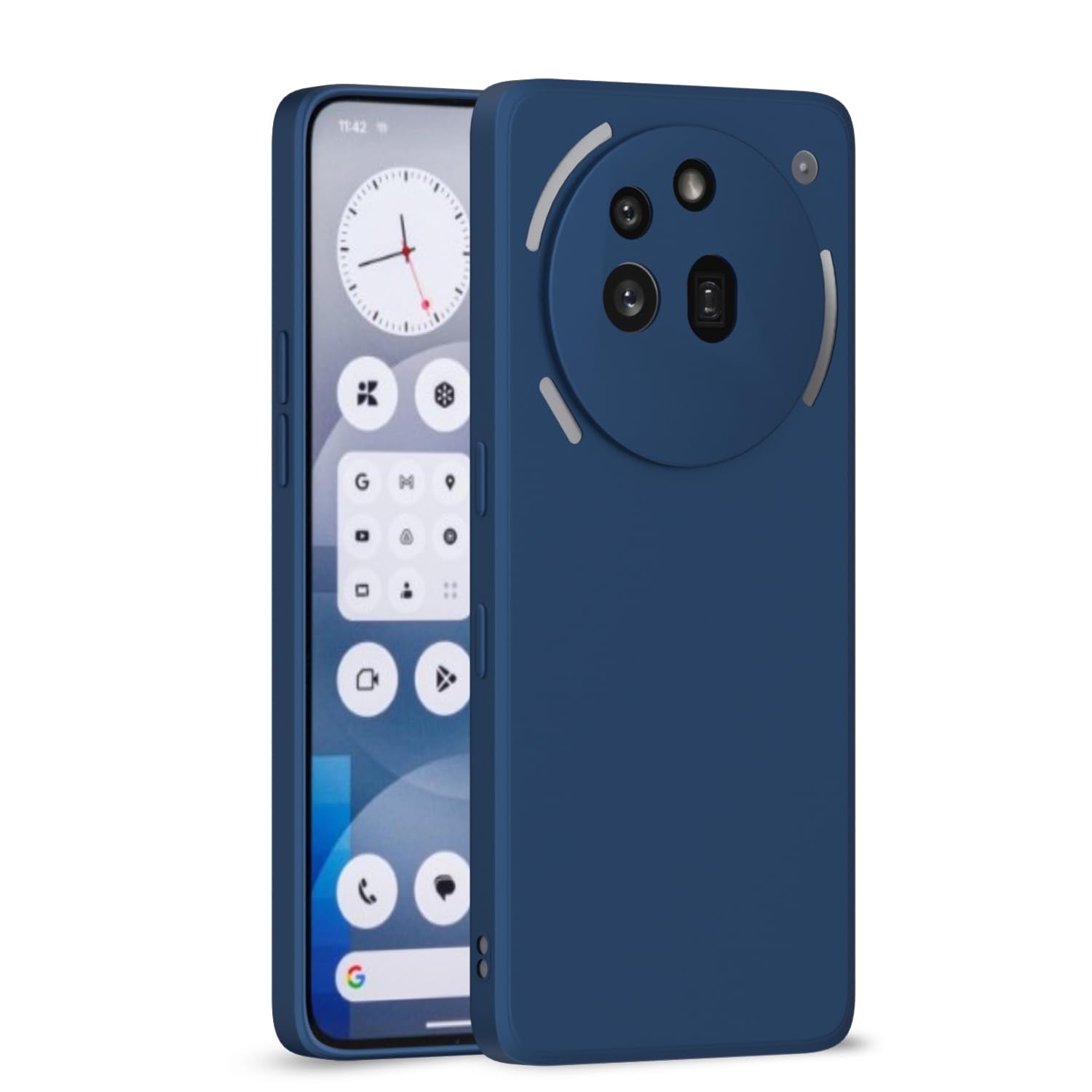 Nothing Phone 3A Pro (5g) Soft Silicon Case With Fur Inside