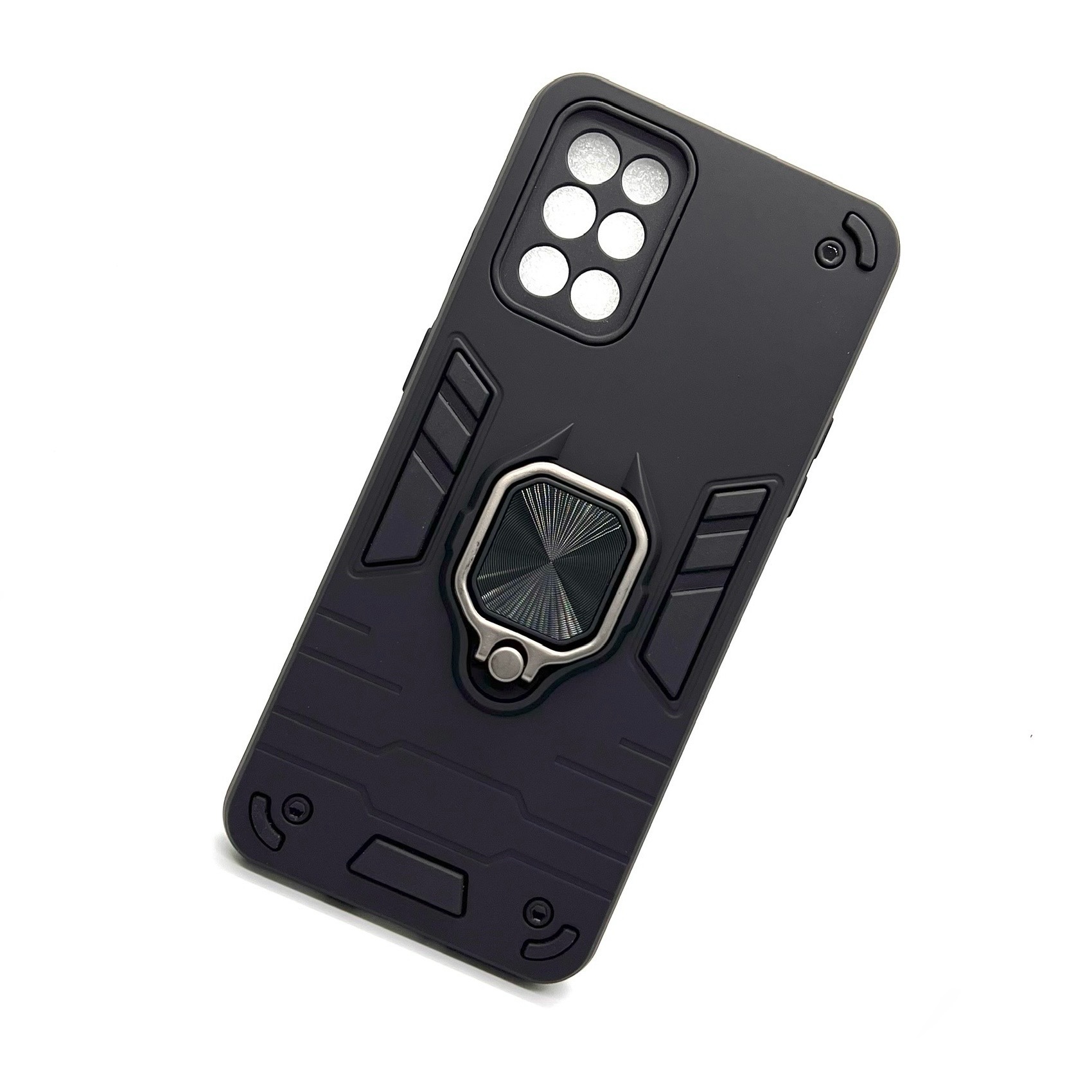 Oneplus 8T Armor Hard Case With Stand - Black