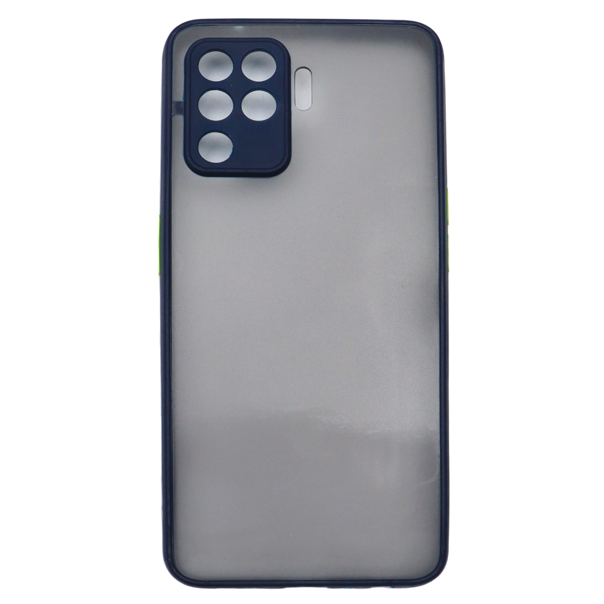 Camera Protective Semi Hard Matte Case For Oppo F19 Pro