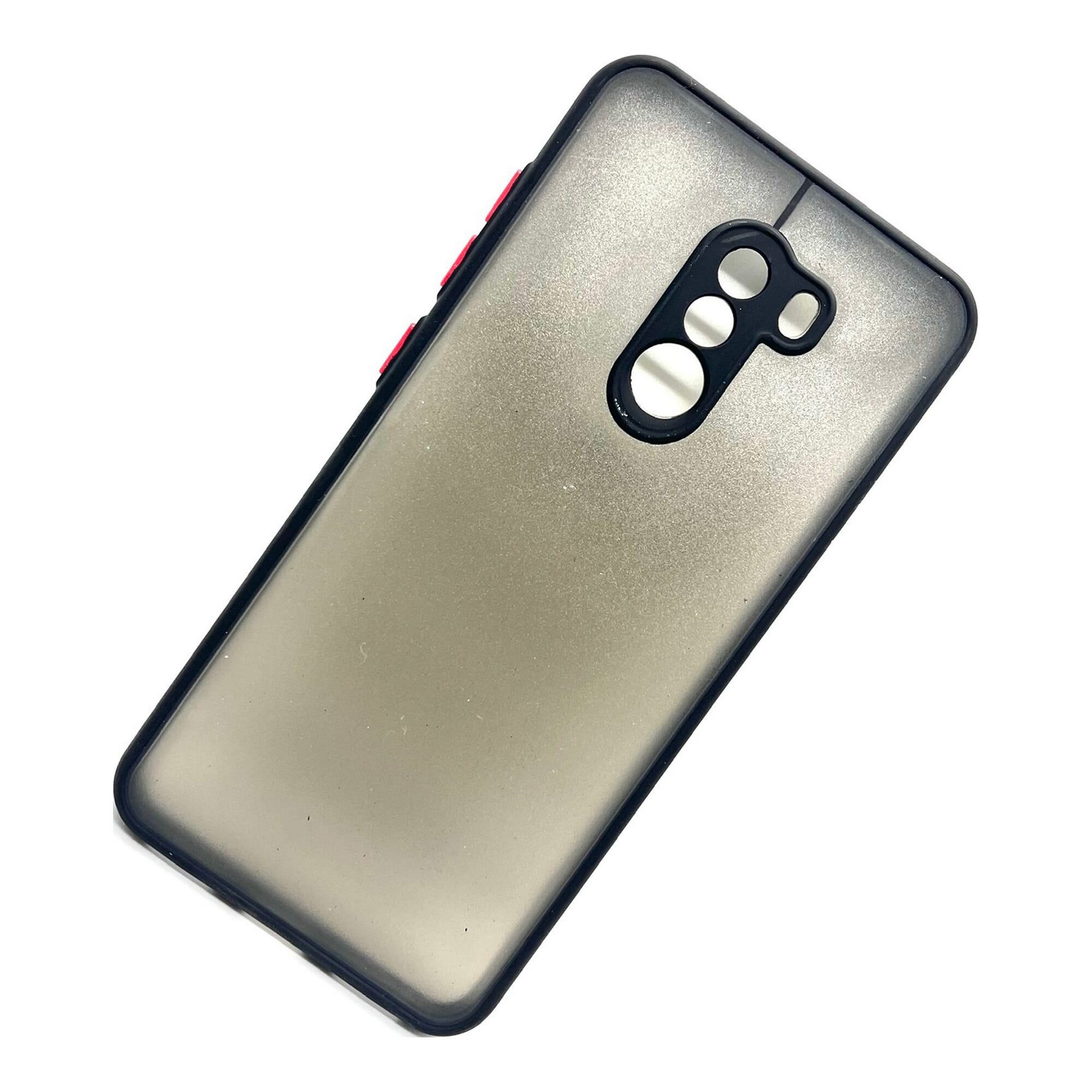 Camera Protective Semi Hard Matte Case For Poco F1