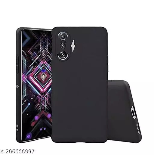 Soft Silicon Case With Fur Inside For Poco F3 GT