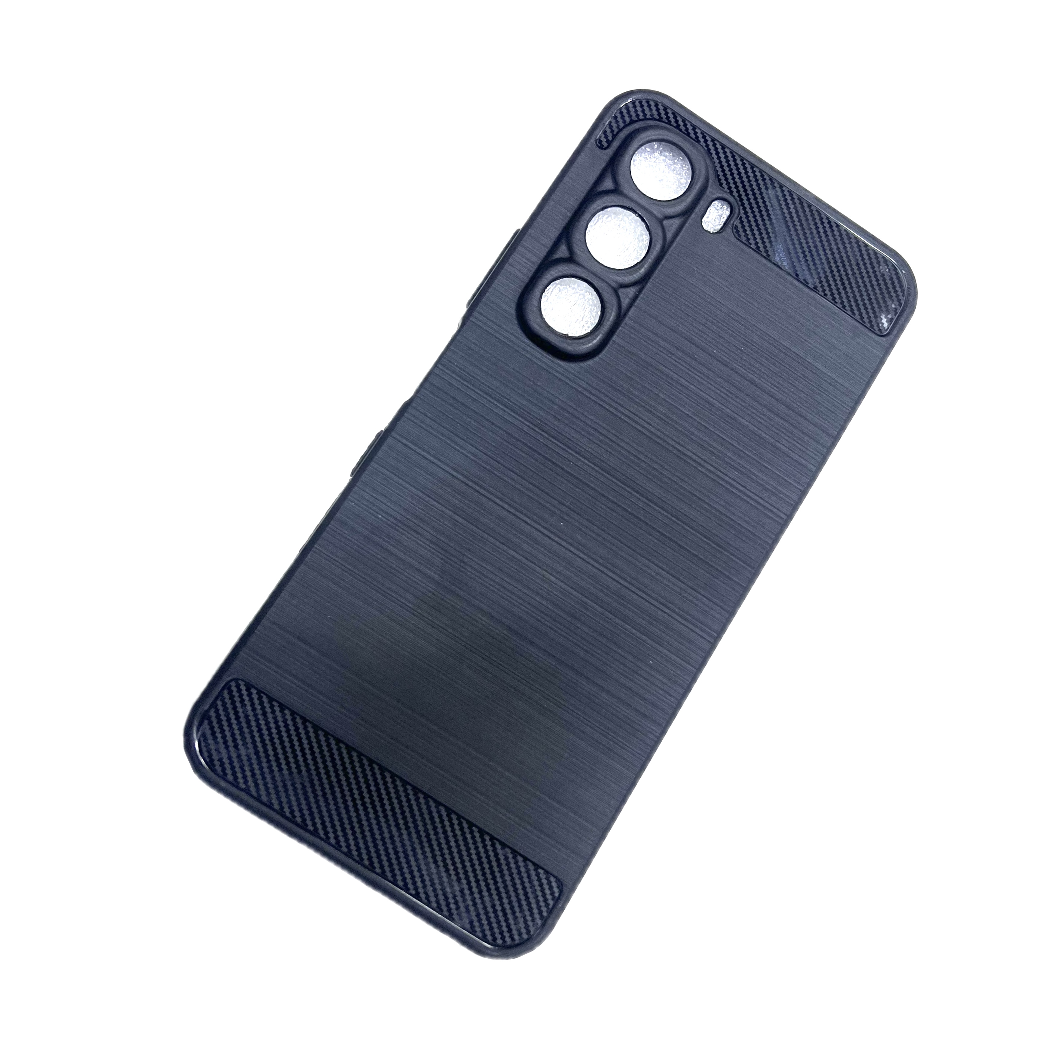 Infinix Hot 60i Soft Silicon Pattern Case With Fur Inside - Black