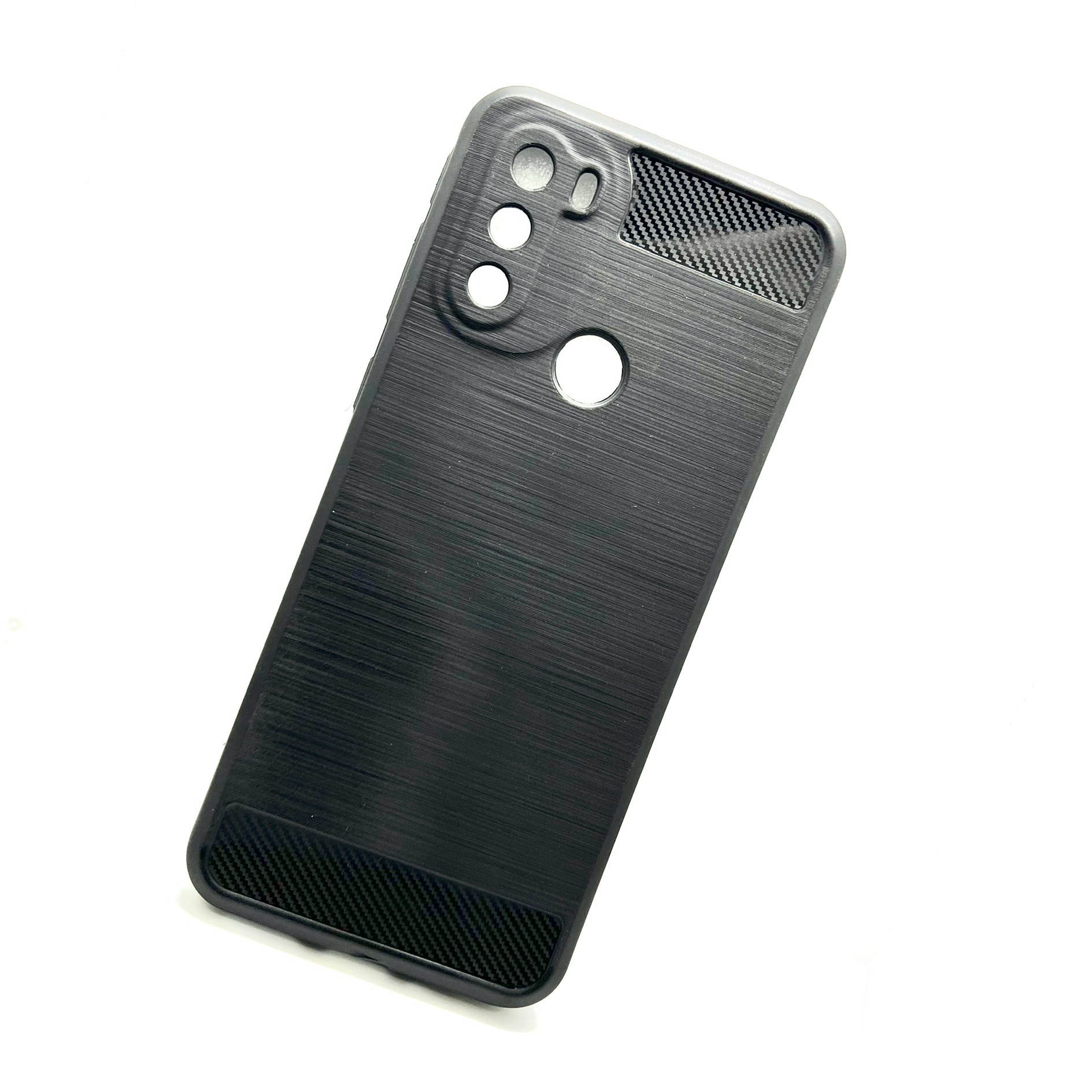 Motorola G31 Camera Protection Extra Design Soft Silicon Case - Black