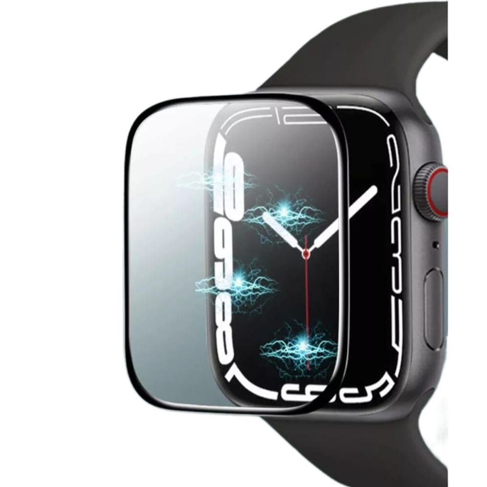 Ceramic Full Glue Flexible Screen Protector For Apple Watch (45mm)