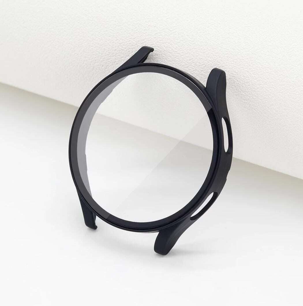 Samsung Watch 4 (44mm) Full Case With Protection Glass - Black