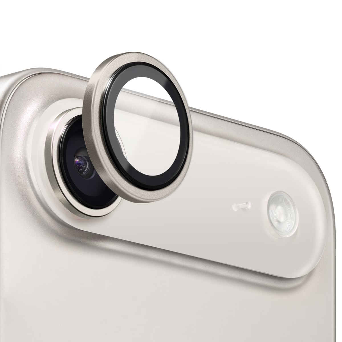 Iphone 17 Air Metallic Ring Glass Camera Protection