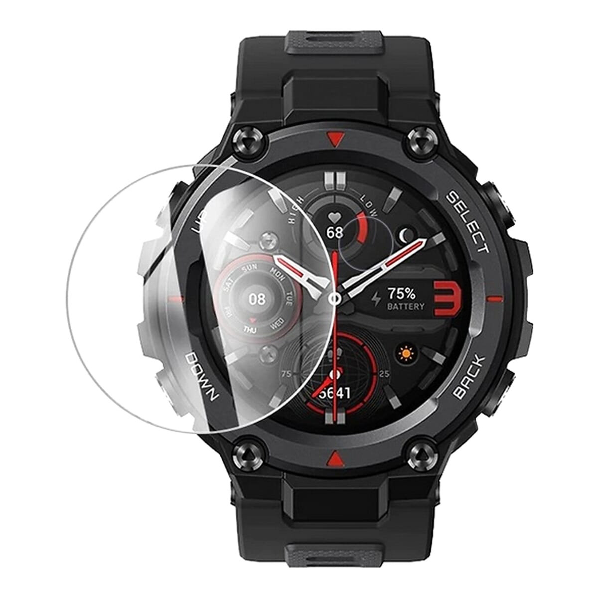 Ceramic Full Glue Flexible Screen Protector For Amazfit T-Rex 2