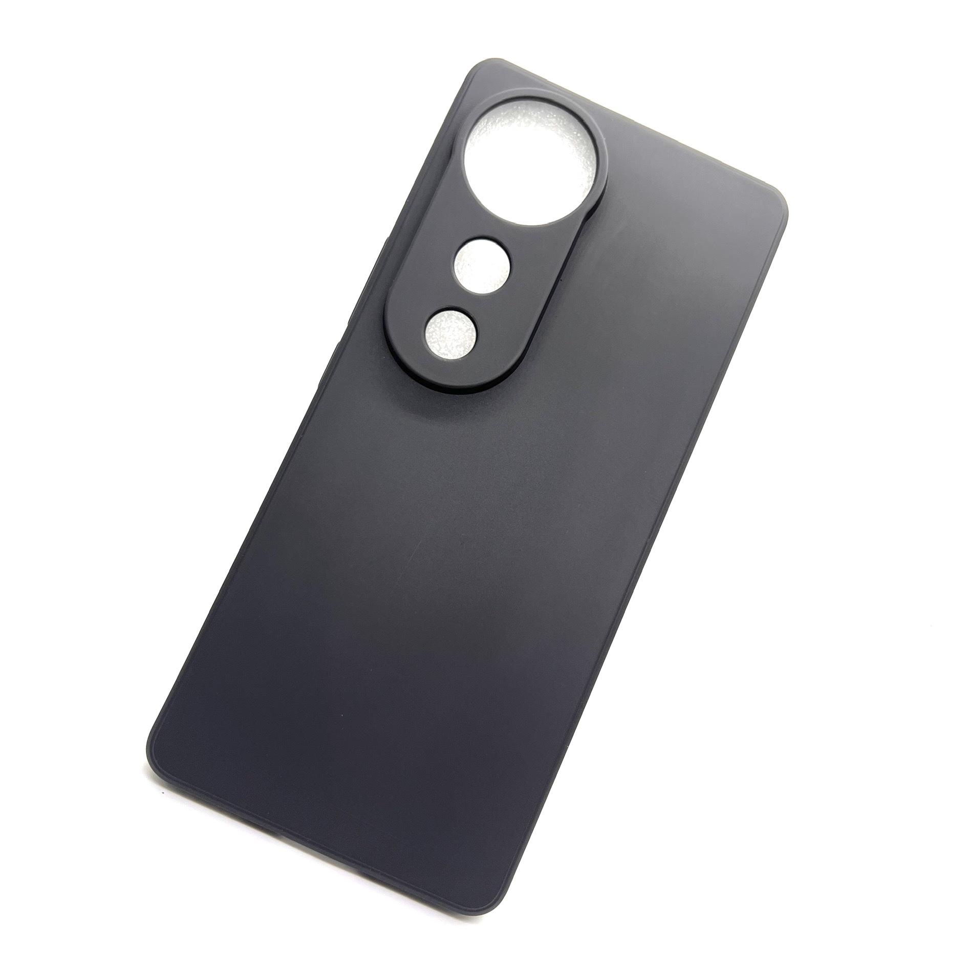 Vivo V40(5G) Soft Silicon Case With Fur Inside - Black