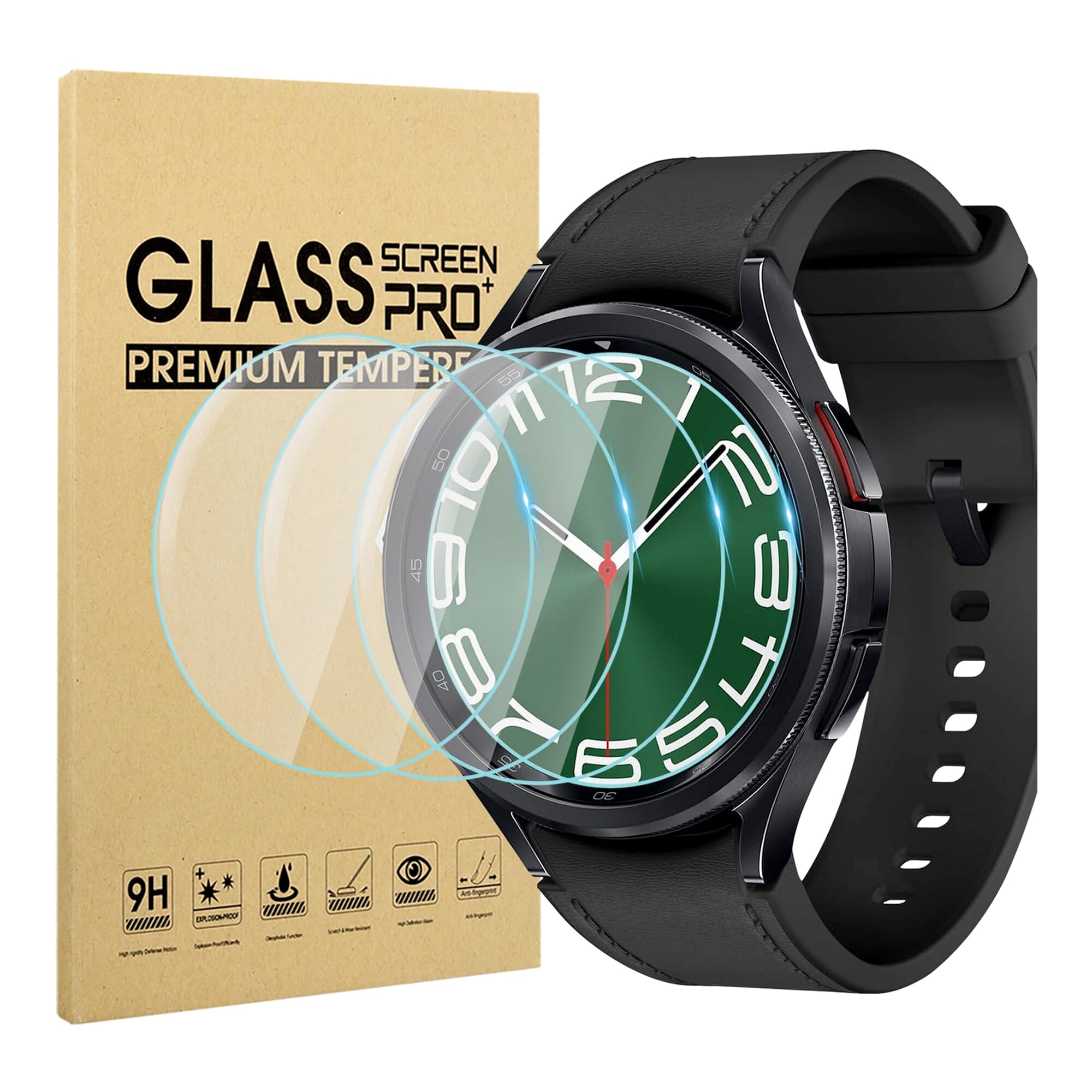 Ceramic Flexible Full Glue Protective Glass For Samsung Watch 6(45mm)