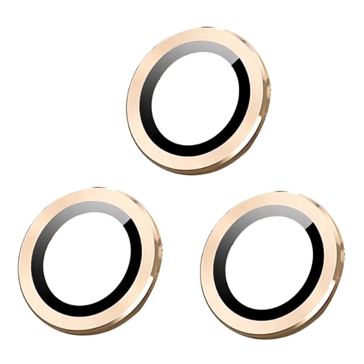 Metallic Ring Glass Camera Protection For Iphone 12 Pro Max