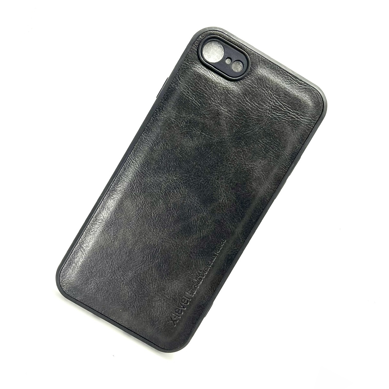 Iphone 8 X-Level Hard Leather Case