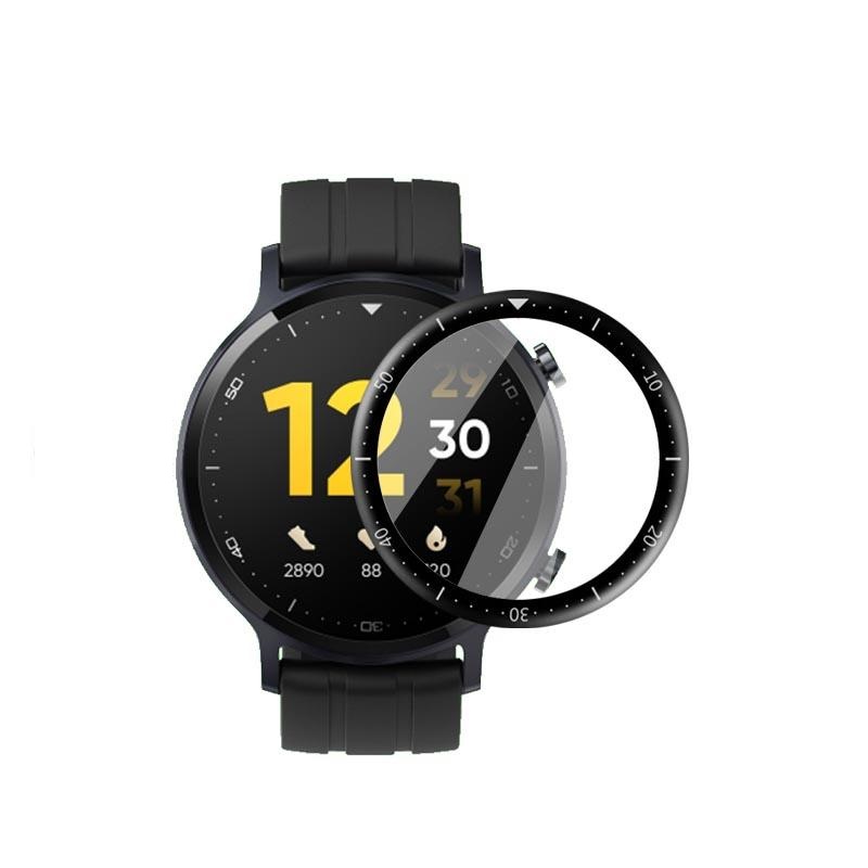 Ceramic Full Glue Flexible Screen Protector For Realme Watch S - Black