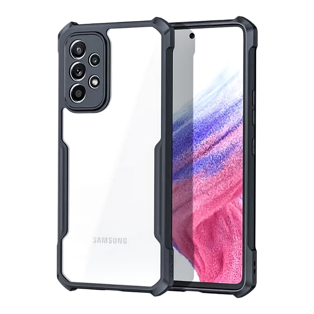 Ipaky Case With Back Transparent And Soft Edge For Samsung galaxy A32 (5g)