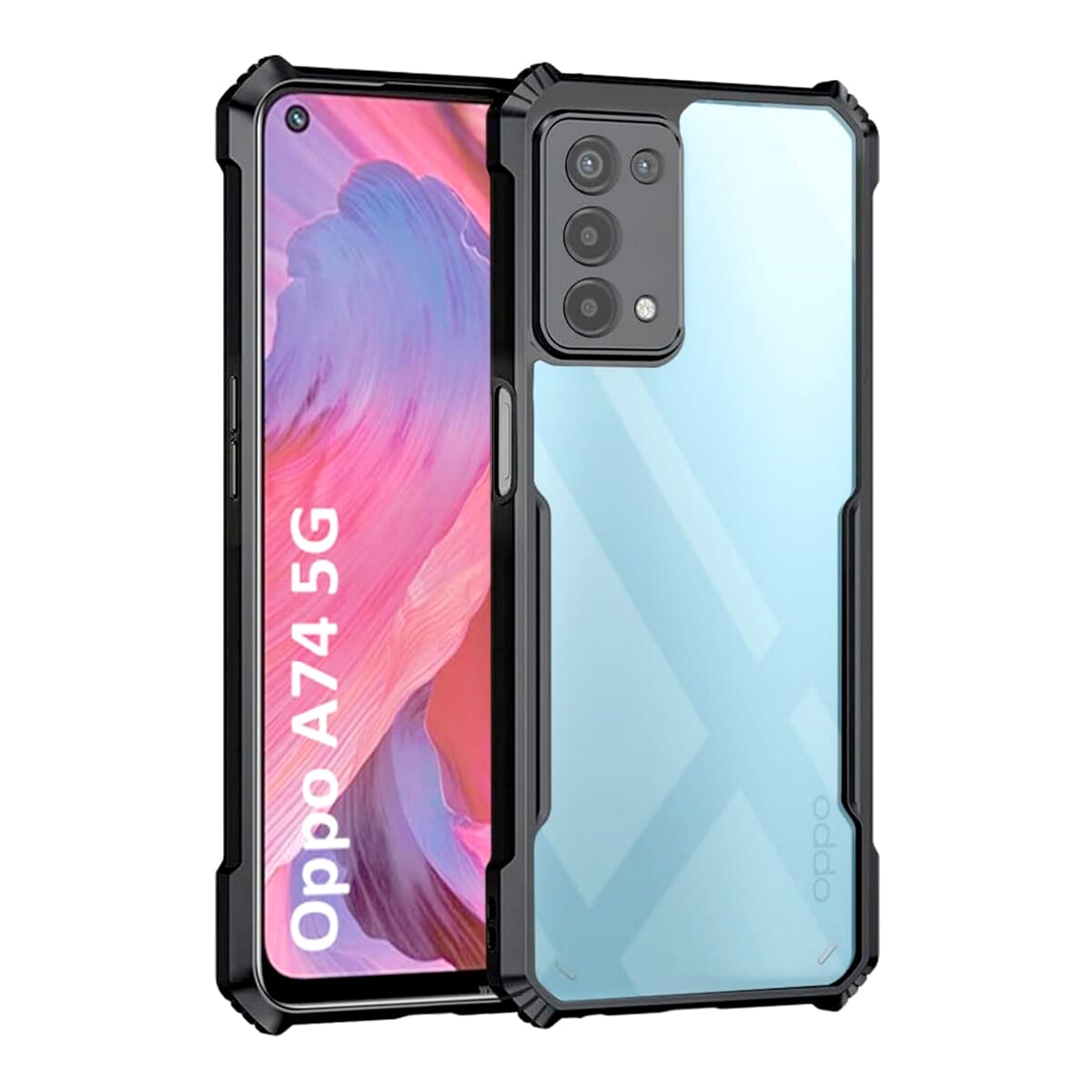 Oppo A74(5G) Ipaky Case With Back Transparent