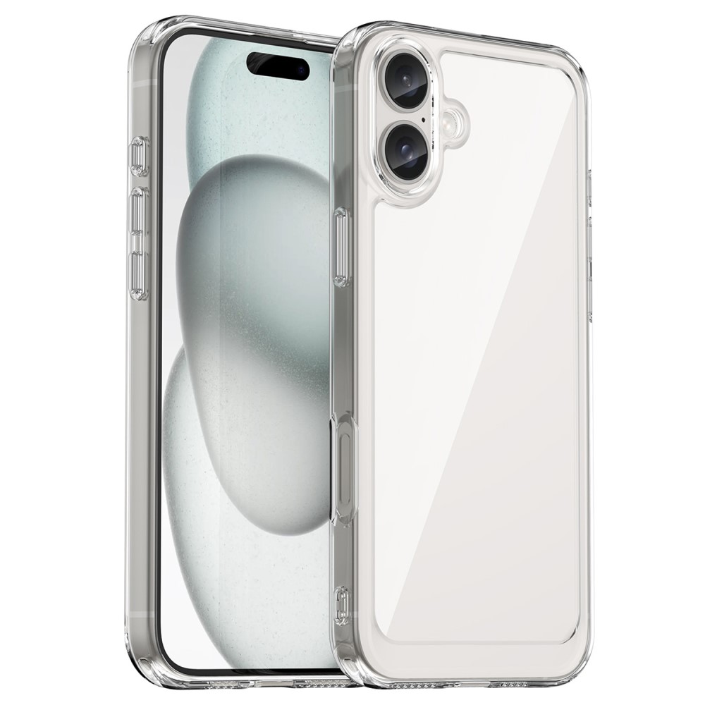 Iphone 16/16 Plus Transparent Clear TPU Phone Case