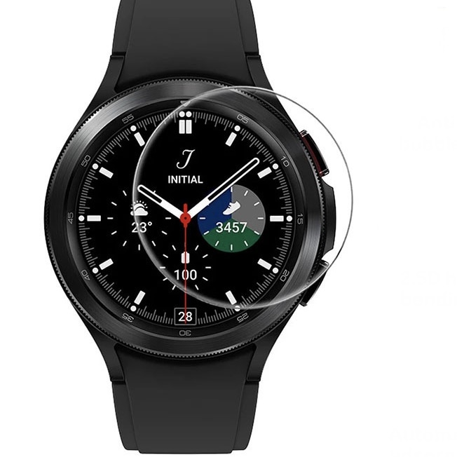 Ceramic Flexible Full Glue Protective Glass For Samaung Watch 3 - Black