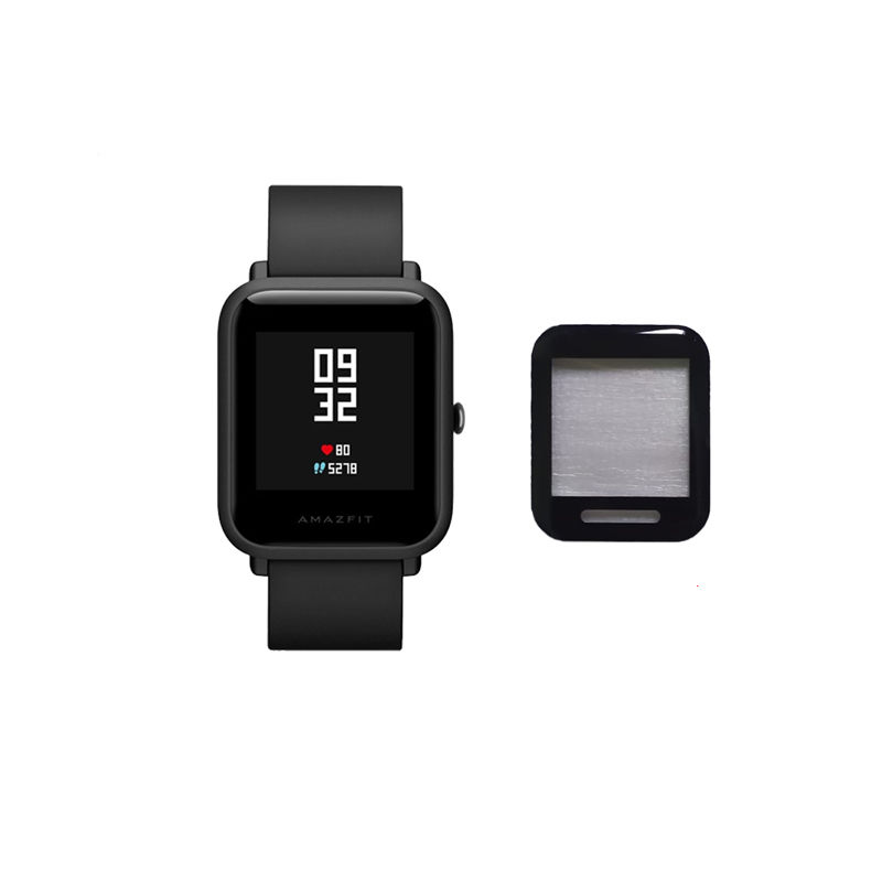 Ceramic Flexible Full Glue Protective Glass For Bip S /Bip S Lite - Black