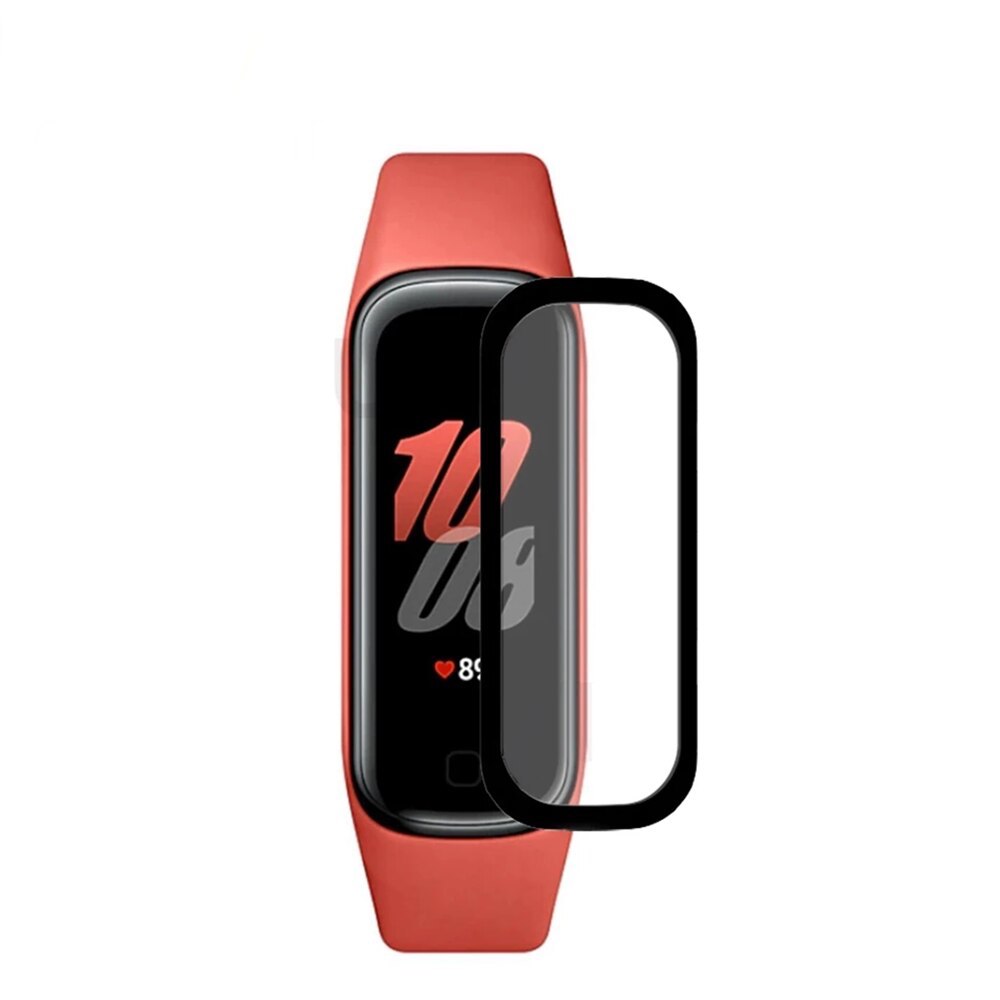 Ceramic Full Glue Flexible Screen Protector For Samsung Fit 2 - Black