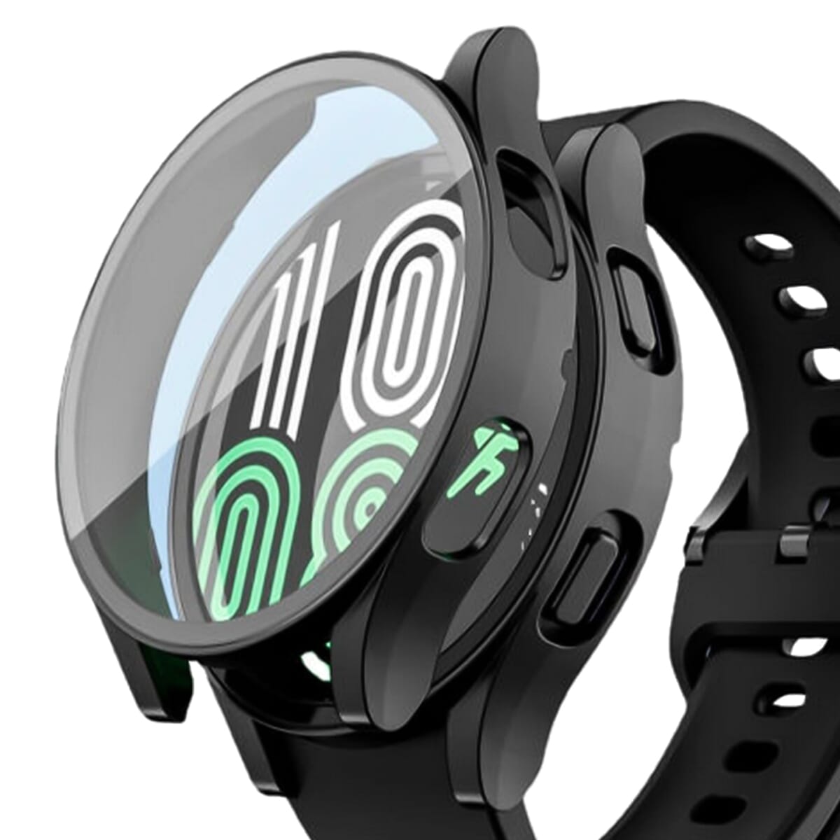 Samsung Watch 5 Pro 45mm Full Case With Protective Glass - Black
