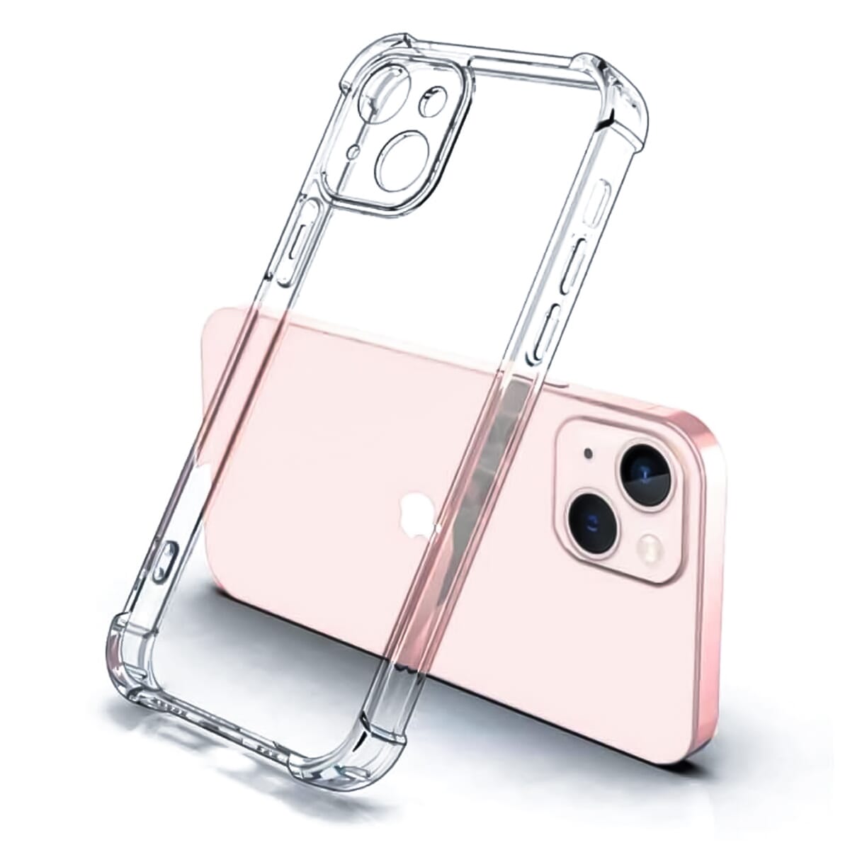 Transparent Clear TPU Phone Case For Iphone 13