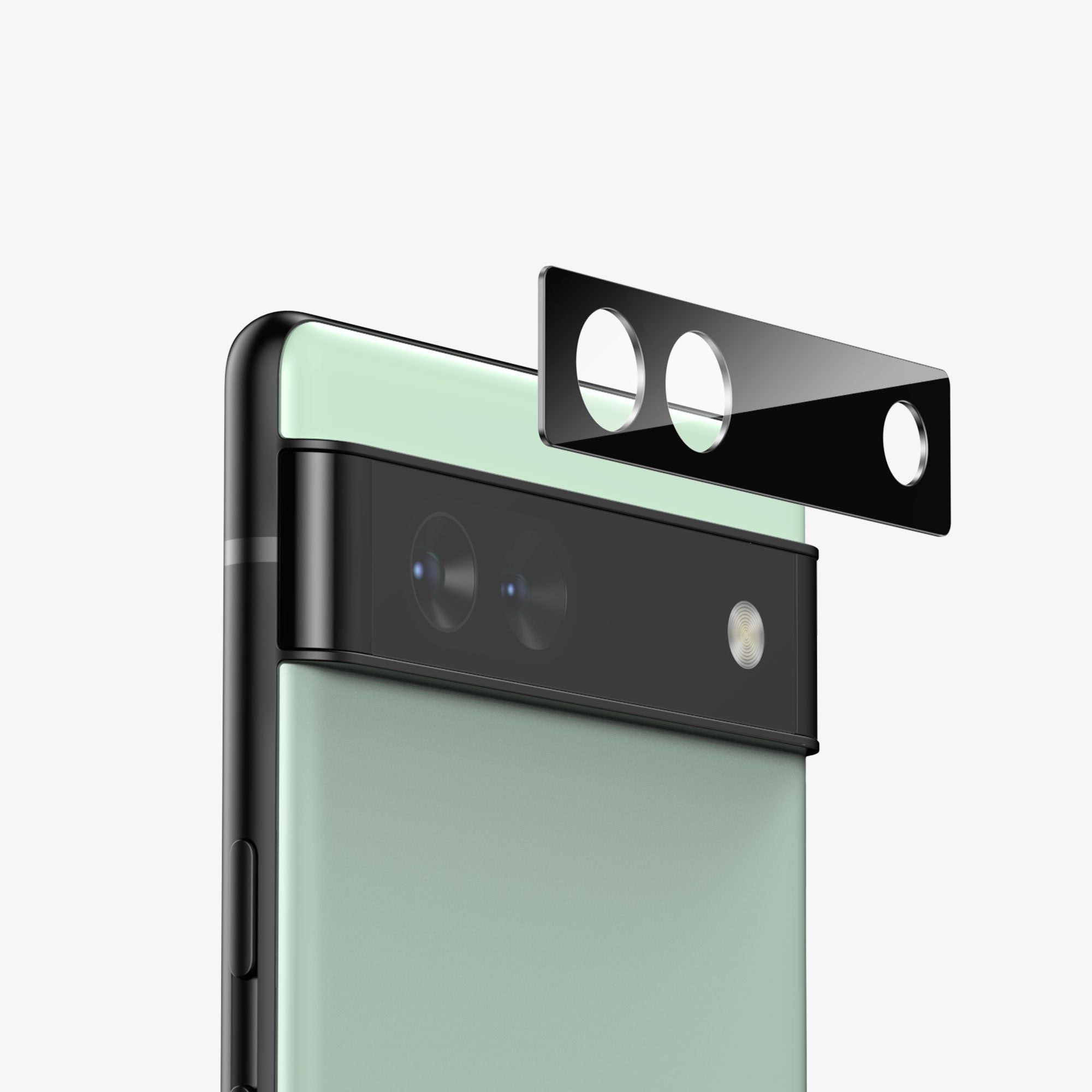 Google Pixel 6a Camera Glass Protector - Black