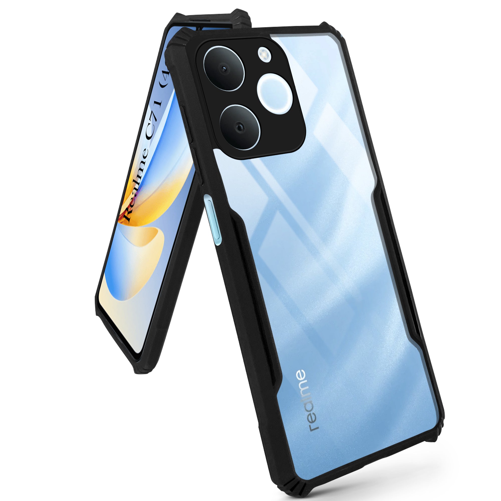 Realme C71 (5g) Ipaaky Case With Back Transparent