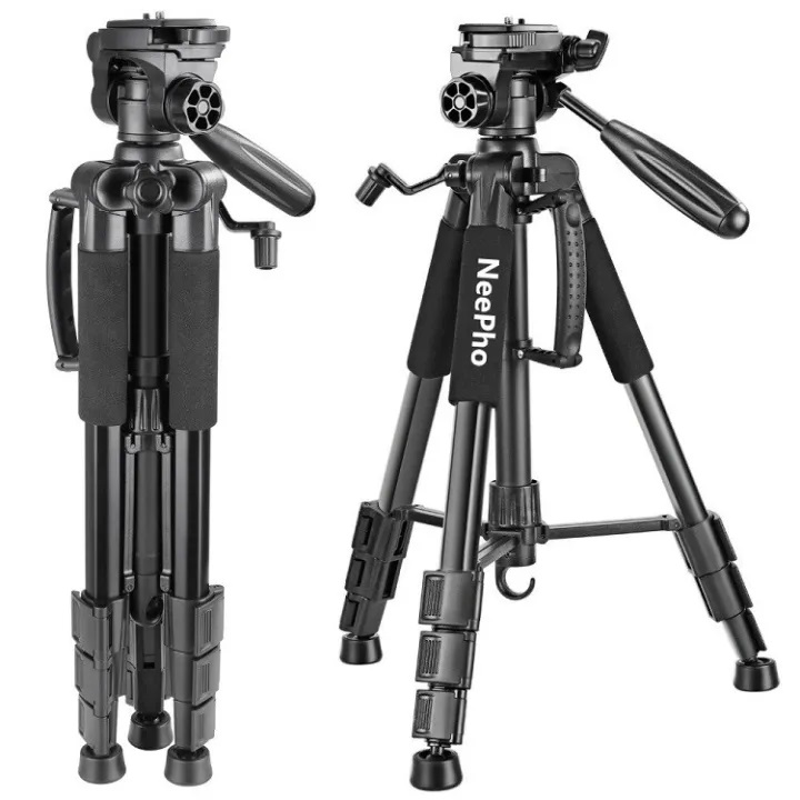 Neepho NP-8850 Professional Tripod For DSLR Camera - Black