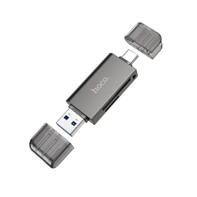 Hoco Hb39 Type-C USB 3.0 High Speed Card Reader Zinc Alloy