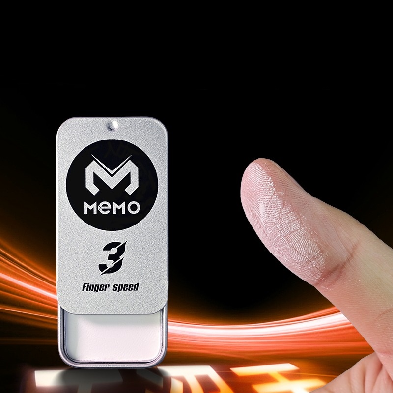 Memo Fs03 Finger Speed Anti Sweat Gaming Dust Powder Grip Enhancer - White