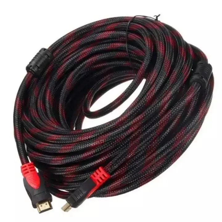 Hdmi Cable 30 Meter Ultra HD Braided Cable - Multicolor