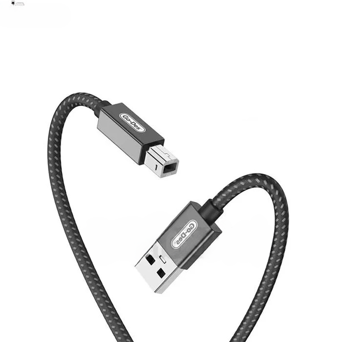 Go Des GD HM836 2 Meter Printer Cable For Epson HP Canon USB 2.0 - Black