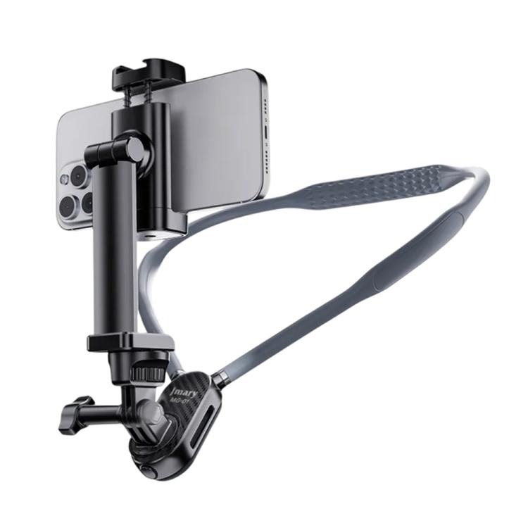 Jmary MG01 Neck Mount Phone & Action Camera POV/Vlog Selfie Mount - Grey