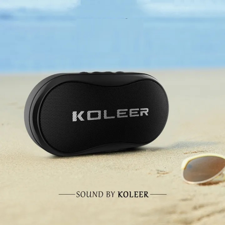Koleer S29 Mini High Sound Bluetooth Speaker - Deep Black