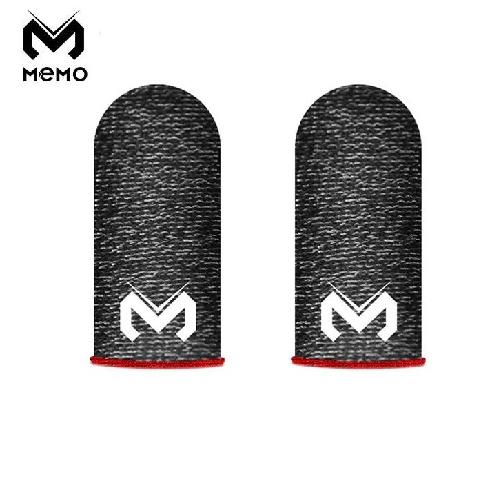 Memo Finger Sleeve Breathable Sensitive Sweat Proof - Black