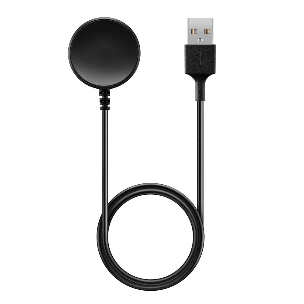 USB Magnetic Charger Cable For Samsung Watch Active 1/2 Galaxy Watch 3/4/5 - Black