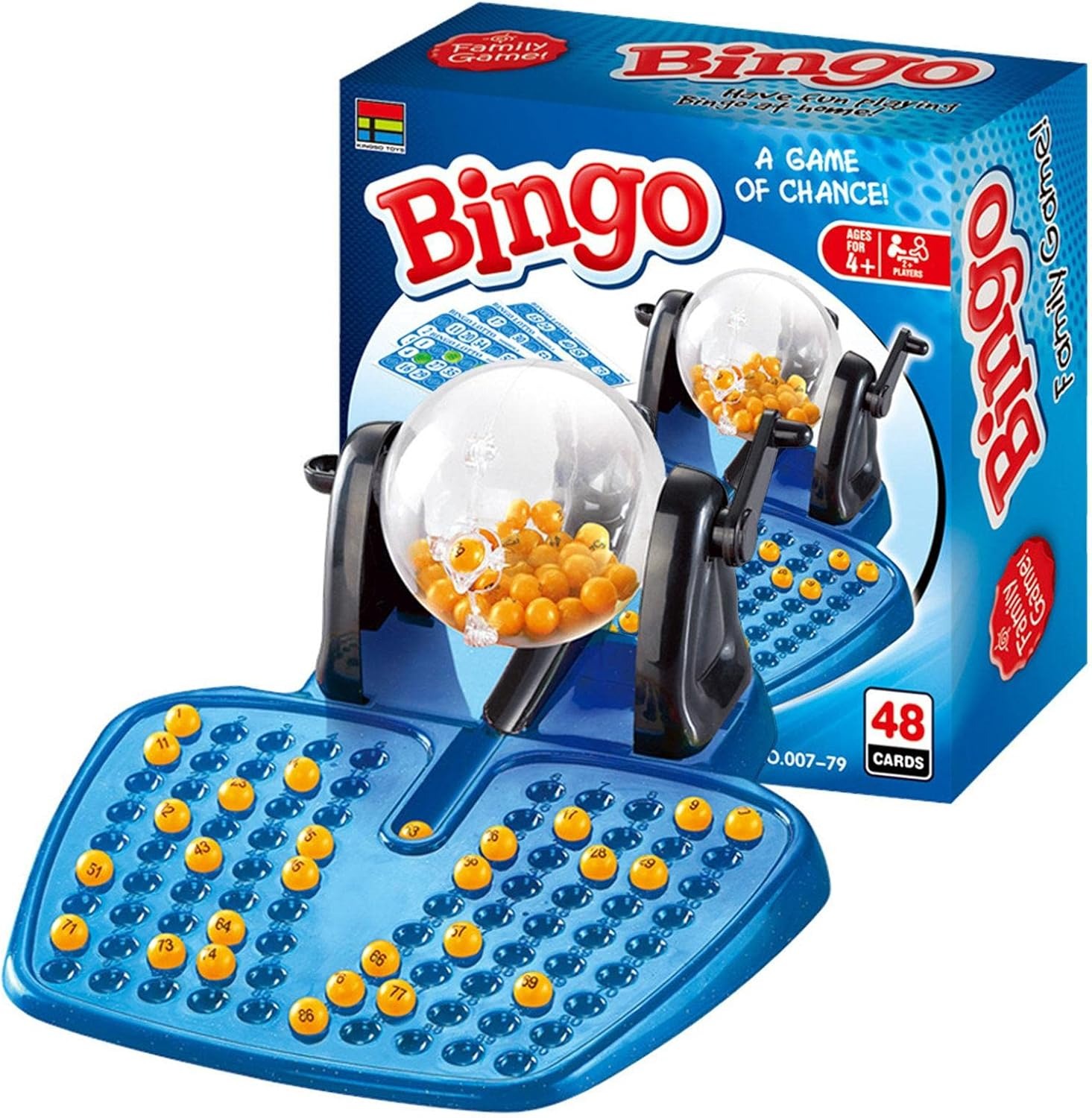 Toys Traditional Bingo Game Set - Blue