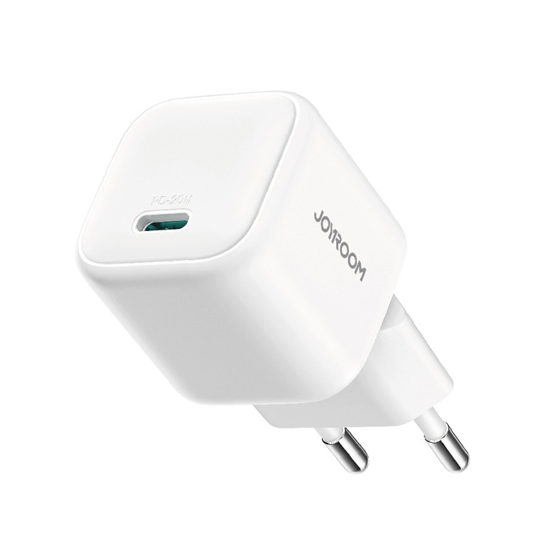 Joyroom JR TCG08 GaN PD20W Mini Charger USB-C - White