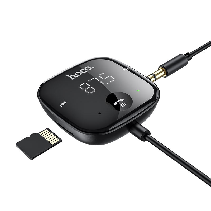 HOCO E65 Unity Bluetooth FM Transmitter - Black