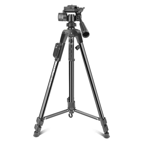 NeePho NP-8830 Extendable Tripod with Bluetooth Remote Controller For Camera & Smartphone - Black