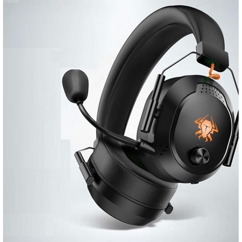 Plextone G7 RGB Chroma Wireless Bluetooth 5.1 Gaming Headset With ENC Detachable Mic - Black