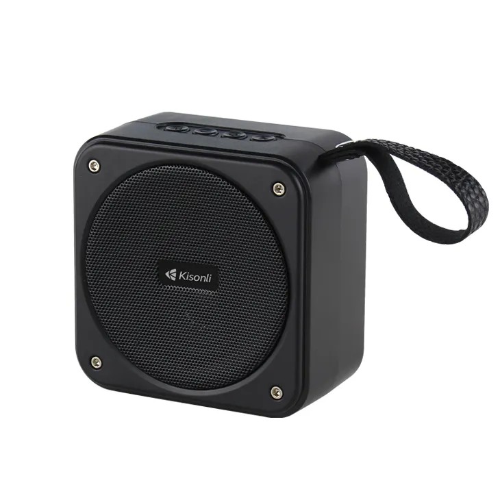 Kisonli S21 Wireless Mini Modern Bluetooth Speaker - Black