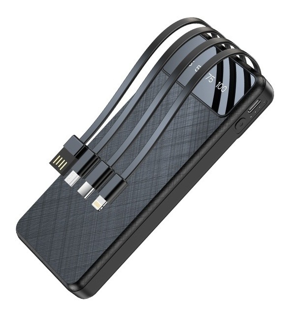 Sendem P700 10000 mAh Multifunctional Powerbank - Black