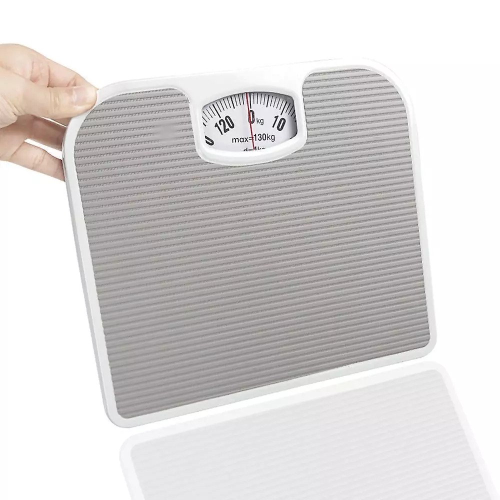 Mechanical Body Weight Bathroom Scale - Grey
