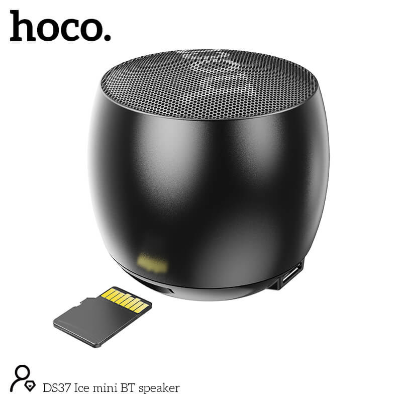 Hoco DS37 Mini Portable Bluetooth Speaker - Black