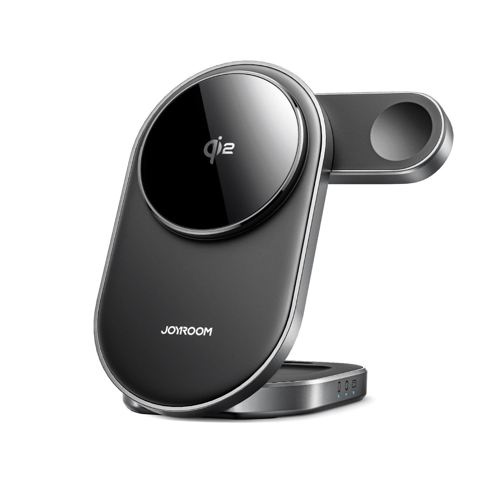Joyroom JR W17 15W Multi-Device 3-in-1 Fast Wireless Charging Station - Black
