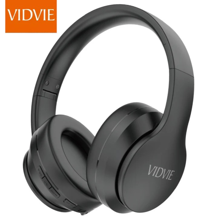 Vidie BBH2109 Wireless Bluetooth Headphone 70 Hours Backup - Black