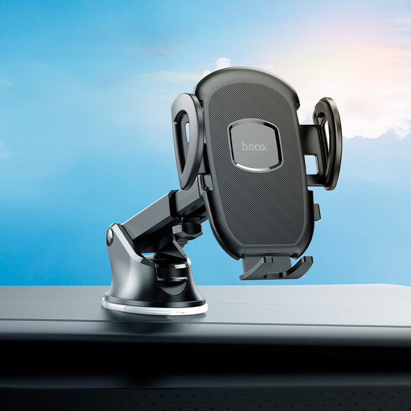 Hoco H9 Car Dashboard Mobile Phone Holder - Black