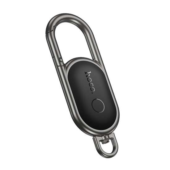 Hoco E91J Bluetooth Anti-Lost Tracker Keychain Device - Black